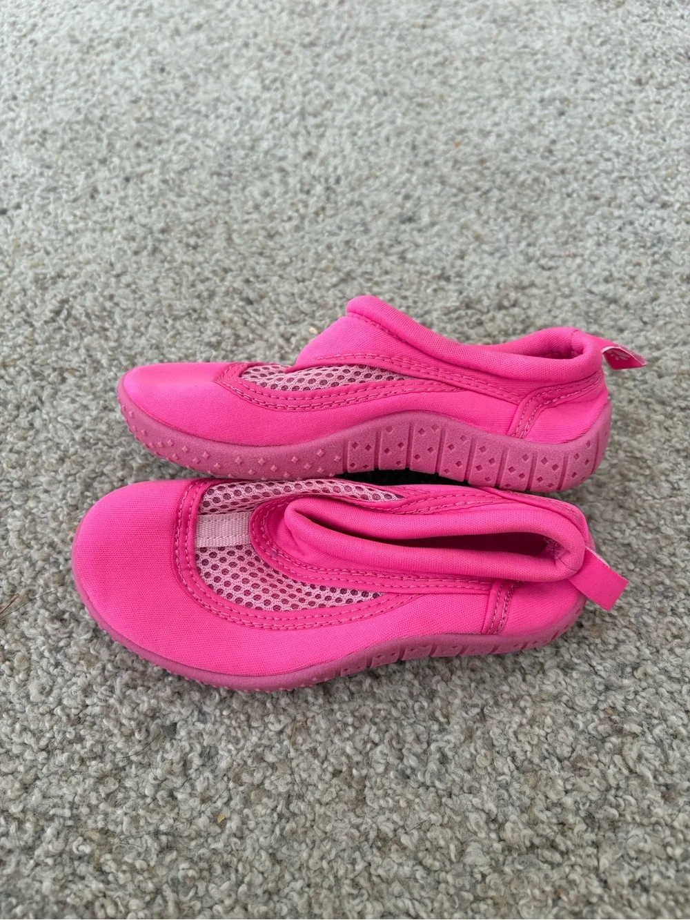 Green Sprouts Unisex Baby/Toddler Pink Mesh Slip-On Water Shoes US 8 EU 25